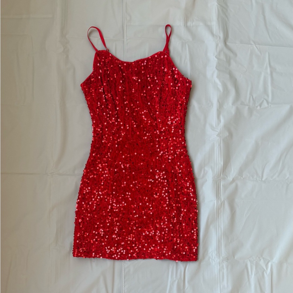 Mini dress 
Better Be Vibrant Red Dress